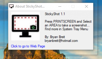 StickyShot screenshot