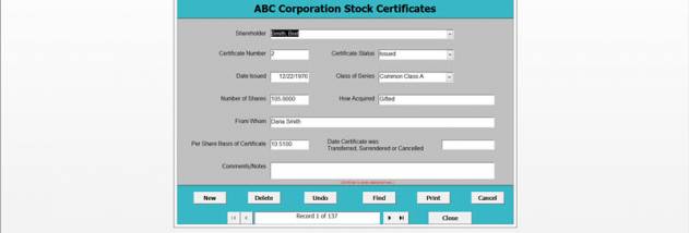 Stock Works screenshot