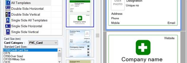 Student ID Card Software screenshot