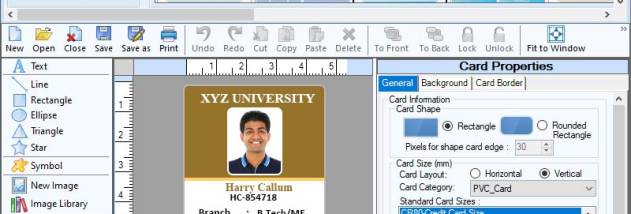 Student ID Templates and Badge Maker screenshot