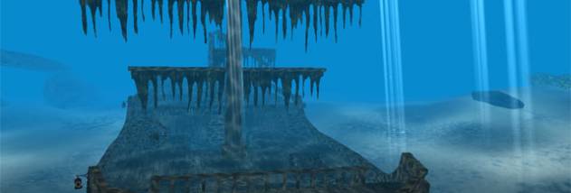 Sunken Ship 3D Screensaver screenshot