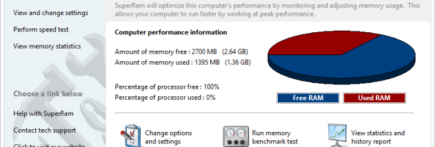 SuperRam screenshot
