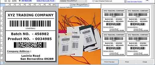 Supply Chain Labeling Software screenshot