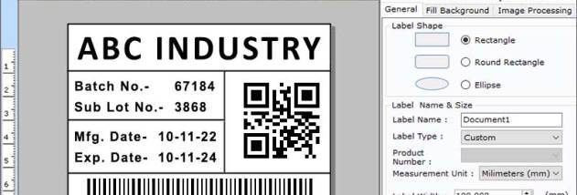 Supply Product Barcode Labeling Software screenshot