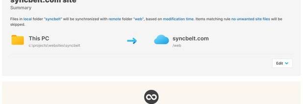 SyncBelt screenshot