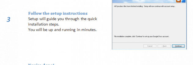 Syncdocs Portable screenshot