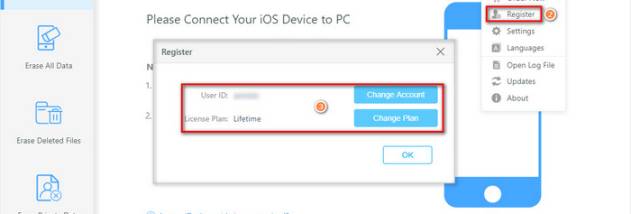 Syncios iOS Eraser Pro screenshot