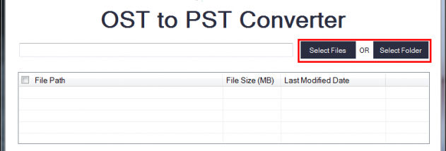 SysBud OST to PST Converter screenshot