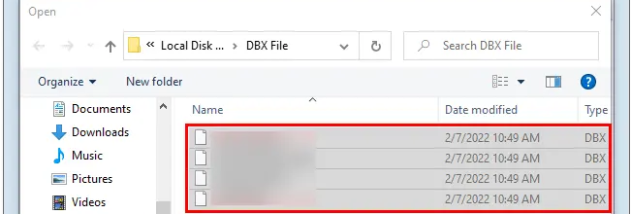 Sysinfo DBX to PST Converter screenshot