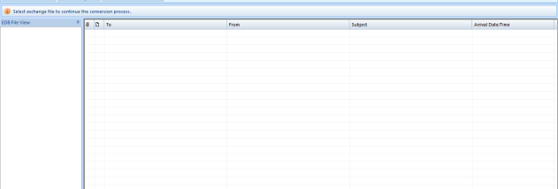 SysInfo EDB to NSF Converter screenshot