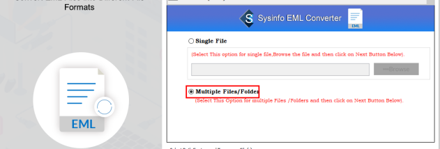 Sysinfo EML to PST Converter screenshot