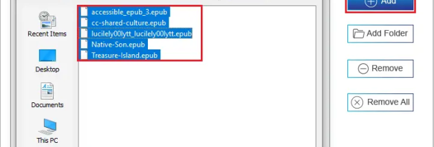 Sysinfo EPUB Converter screenshot