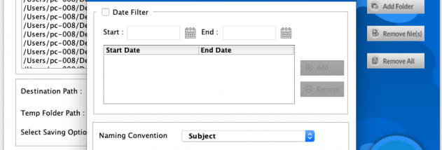 SysInfo Mac EML Converter screenshot