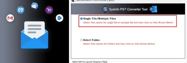 Sysinfo Outlook Attachment Extractor screenshot