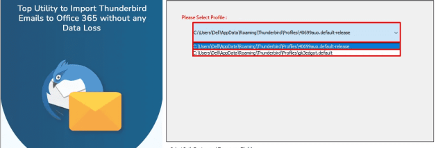 Sysinfo Thunderbird to Office 365 Converter screenshot