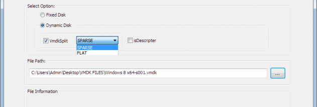 Sysinfo VMDK Recovery Software screenshot