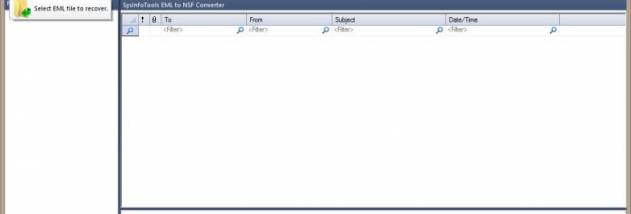 SysInfoTools EML to NSF Converter screenshot