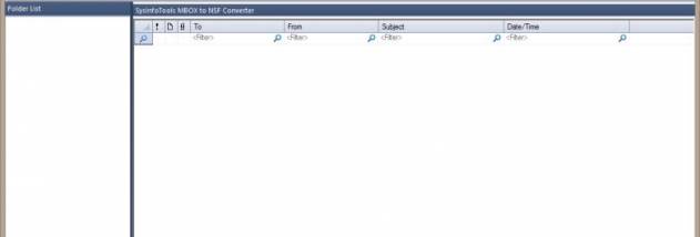 SysInfoTools MBOX to NSF Converter screenshot