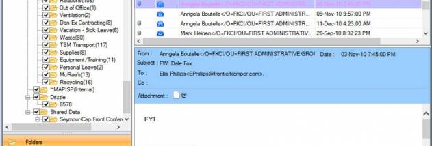 SysOZ OST to PST screenshot