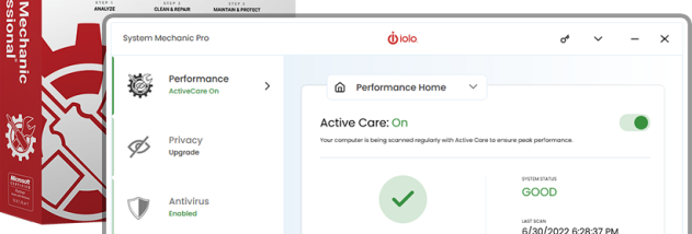 System Mechanic Professional screenshot