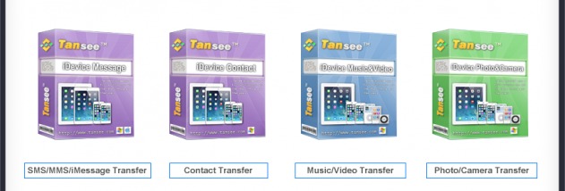Tansee iDevice ALL In One Box screenshot