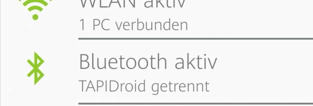 TAPIDroid CTI for Smartphones screenshot