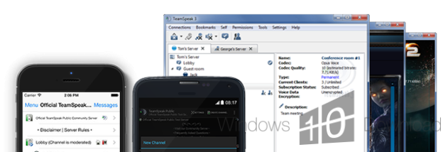 Teamspeak screenshot