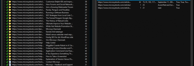 TechSEO360 for Windows screenshot
