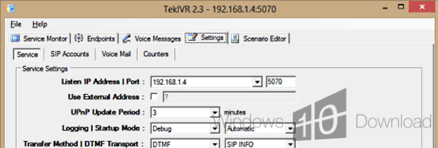 TekIVR screenshot