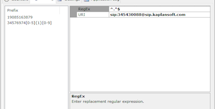TekSIP Route Server screenshot