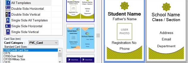 Template ID Badge Maker Tool screenshot