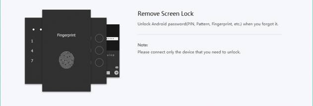 Tenorshare 4uKey Android Screen Unlocker screenshot
