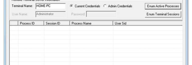 Terminal Service Agent screenshot