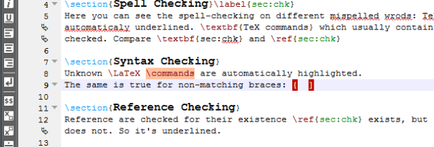 TeXstudio screenshot