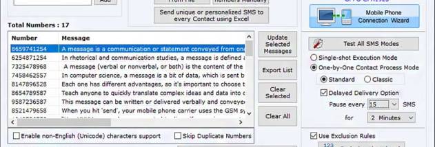 Text Message from Computer screenshot