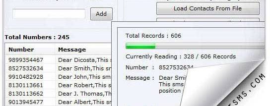 Text SMS Software screenshot