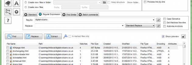 TextCrawler screenshot
