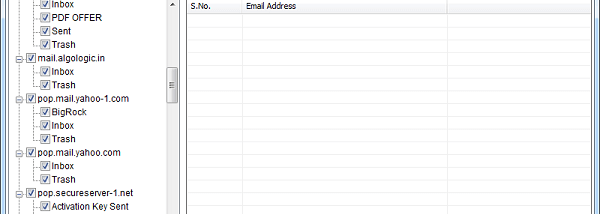 Th Bird Email Extractor screenshot