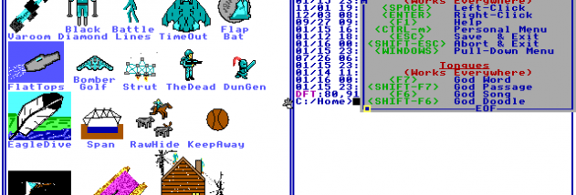 The 64 Bit Temple Operating System screenshot