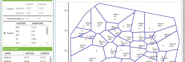 Thiessen Polygon Tool screenshot