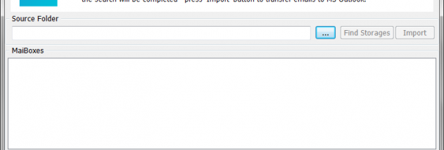 Thunderbird to Outlook Converter screenshot