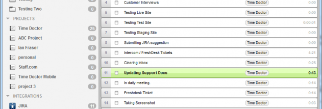 Time Doctor Pro for Windows screenshot