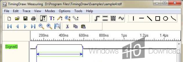 TimingDraw screenshot