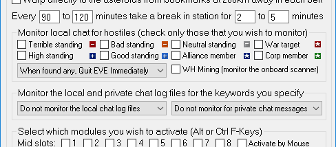 TinyMiner EVE Online Mining Bot screenshot