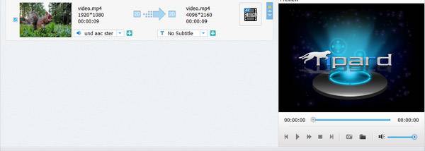 Tipard HD Video Converter screenshot