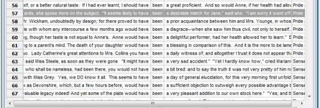 tlCorpus Concordance Software screenshot