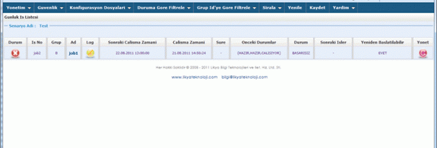 TlosLite Scheduler screenshot