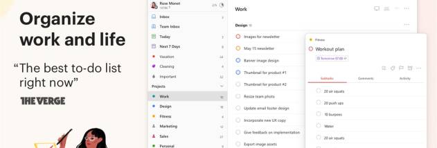 Todoist screenshot