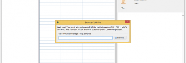 ToolsGround OLM to PST Converter screenshot