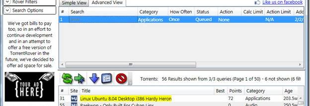 TorrentRover Portable screenshot